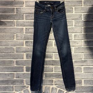 American Eagle Super Stretch Skinny Jeans - Size 00 Regular